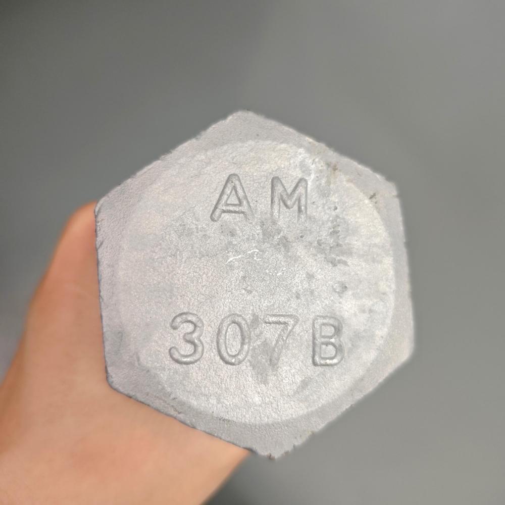 ASTM A307B螺栓热浸镀锌美制外六角